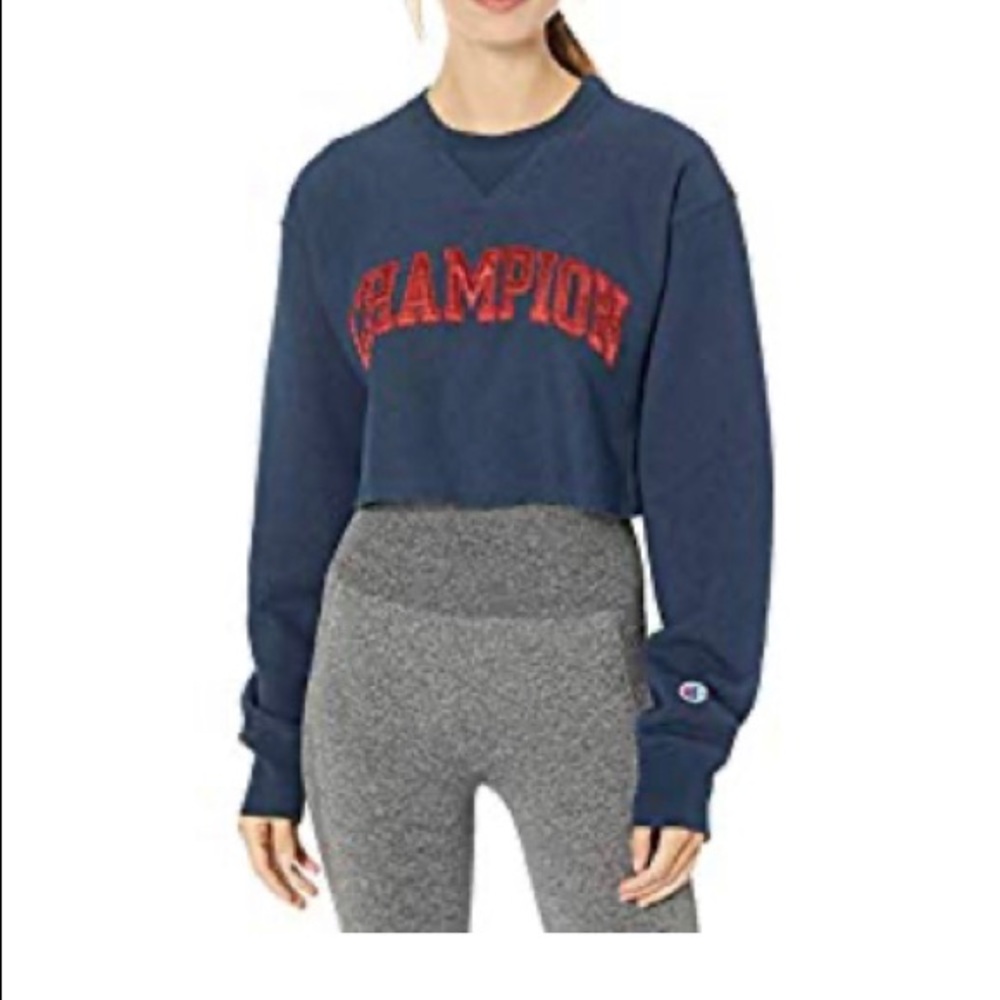Champion Reverse Weave Vintage Crop Sweatshirt